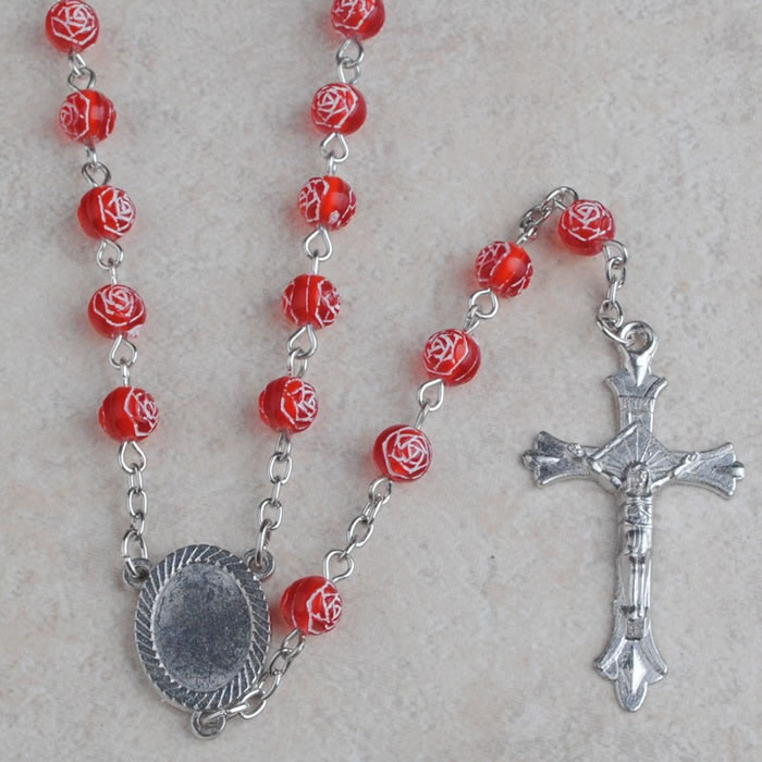 ,plastic beads rosary